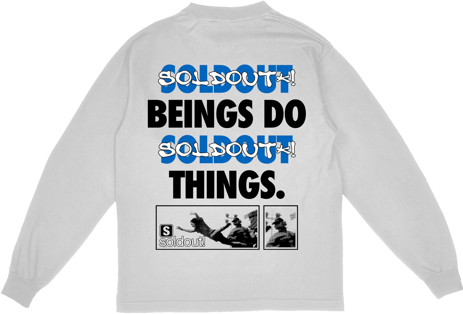 soldout things white longsleeve