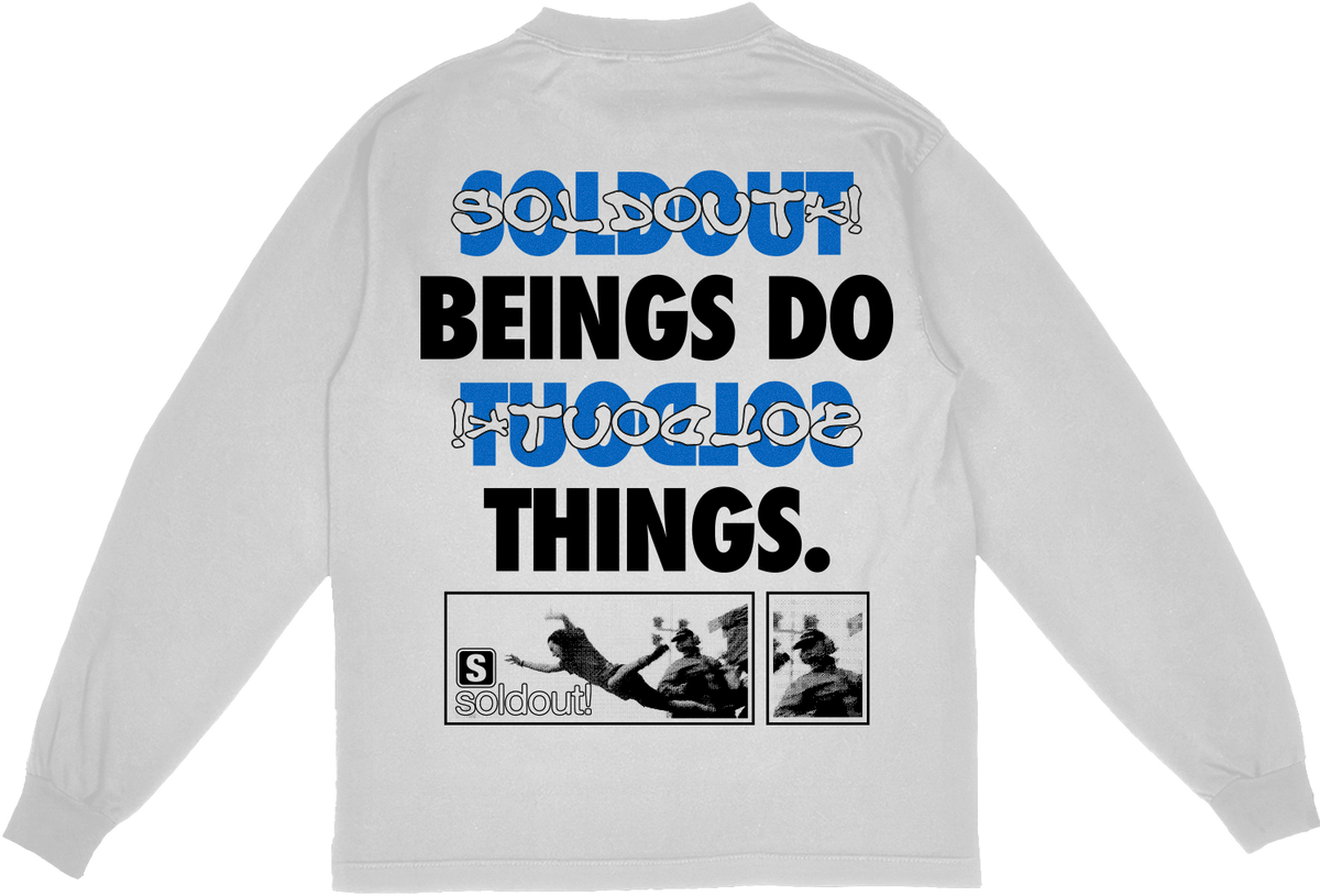 soldout things white longsleeve