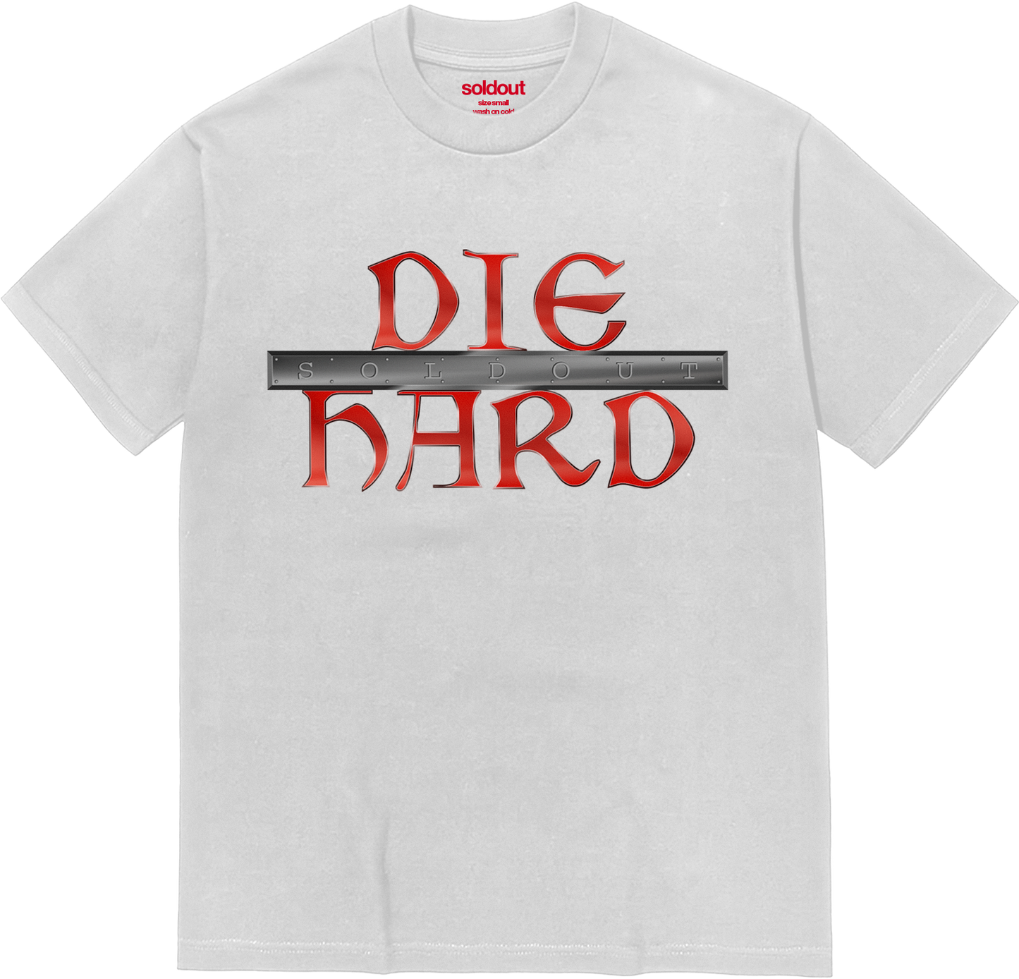 die hard shortsleeve white