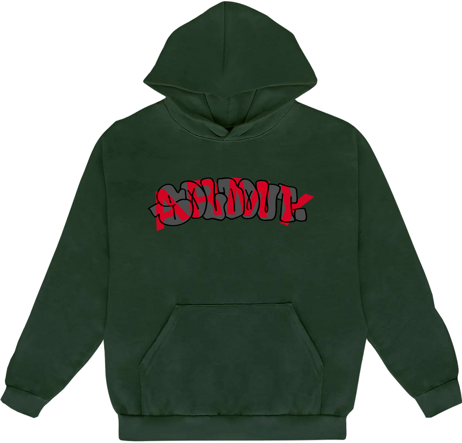 army hoodie green