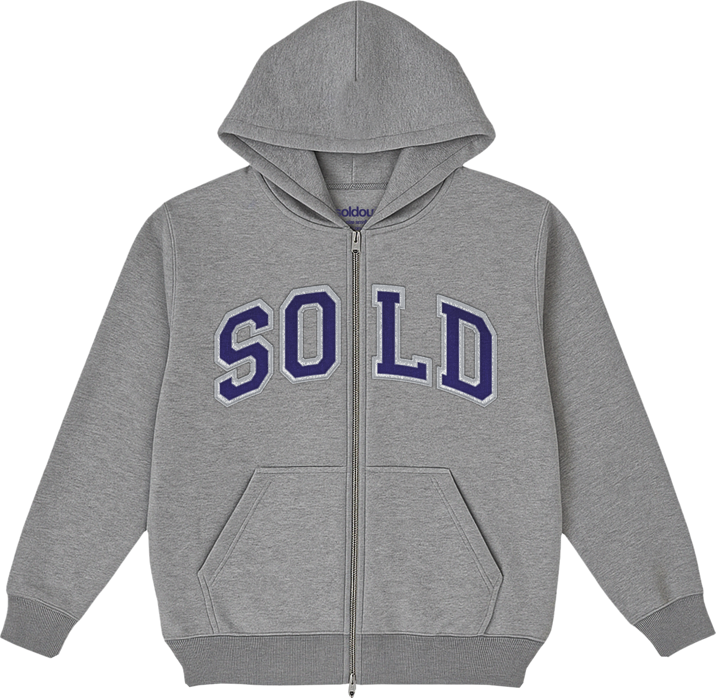 sold zip up